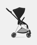 Carucior 2 in 1 Landou MIOS Lux SIMPLY FLOWERS PINK | light pink + Cadru Carucior pentru Copii Mios Chrome Black + Parte Sport Carucior MIOS SIMPLY FLOWERS PINK | light pink Cybex Fashion - imagine 10