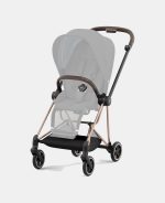 Parte Sport Carucior MIOS Rosenrot Red | dark red + Cadru Carucior pentru Copii Mios Rosegold Cybex Platinum - imagine 7