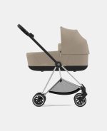 Carucior 2 in 1 Cadru Carucior pentru Copii Mios Rosegold + Landou Mios Lux Cozy Beige + Parte Sport Carucior MIOS Cozy Beige Cybex Platinum - imagine 3