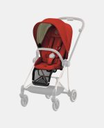 Carucior 2 in 1 : Cadru Carucior pentru Copii Mios Chrome Brown + Landou Mios Lux Autumn Gold + Parte Sport Carucior MIOS Autumn Gold Cybex Platinum - imagine 12