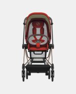 Carucior 2 in 1 : Cadru Carucior pentru Copii Mios Chrome Brown + Landou Mios Lux Autumn Gold + Parte Sport Carucior MIOS Autumn Gold Cybex Platinum - imagine 14