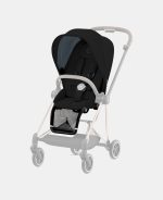 Carucior 2 in 1 : Cadru Carucior pentru Copii Mios Rosegold + Parte Sport Carucior MIOS Stardust Black Plus + Scoică Auto pentru Copii Cloud T i-Size Plus Sephia Black Cybex Platinum - imagine 4