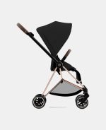 Carucior 2 in 1 : Cadru Carucior pentru Copii Mios Rosegold + Parte Sport Carucior MIOS Stardust Black Plus + Scoică Auto pentru Copii Cloud T i-Size Plus Sephia Black Cybex Platinum - imagine 7