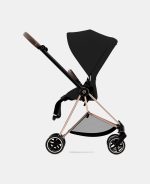 Carucior 2 in 1 : Cadru Carucior pentru Copii Mios Rosegold + Parte Sport Carucior MIOS Stardust Black Plus + Scoică Auto pentru Copii Cloud T i-Size Plus Sephia Black Cybex Platinum - imagine 8