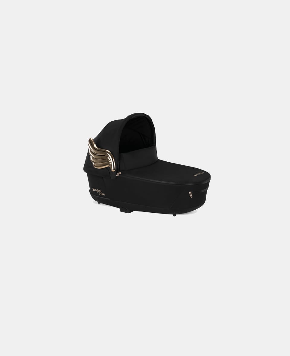 521002729.jpg Landou Priam Lux pentru căruciorul Priam Design Collaborations Jeremy Scott Wings Black Cybex Platinum - imagine 1