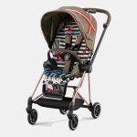 Parte Sport Carucior MIOS One Love | multicolor + Cadru Carucior pentru Copii Mios Chrome Black Cybex Platinum
