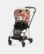 Carucior 2 in 1 Landou MIOS Lux Spring Blossom Light | light beige + Cadru Carucior pentru Copii Mios Rosegold + Parte Sport Carucior MIOS Spring Blossom Light | light beige Cybex Fashion - imagine 4