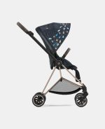 Parte Sport Carucior MIOS Jewels of Nature | Dark Blue + Cadru Carucior pentru Copii Mios Matt Black Cybex Platinum - imagine 2