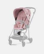 Carucior 2 in 1 Landou MIOS Lux SIMPLY FLOWERS PINK | light pink + Cadru Carucior pentru Copii Mios Rosegold + Parte Sport Carucior MIOS SIMPLY FLOWERS PINK | light pink Cybex Fashion - imagine 20