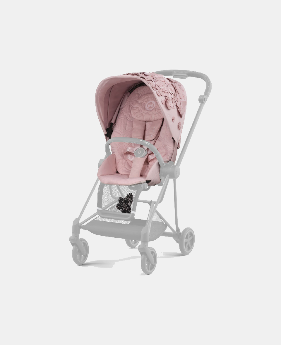 521002871.jpg Parte Sport Carucior MIOS SIMPLY FLOWERS PINK | light pink Cybex Platinum - imagine 1