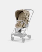 Parte Sport Carucior MIOS SIMPLY FLOWERS BEIGE | mid beige Cybex Platinum - imagine 2