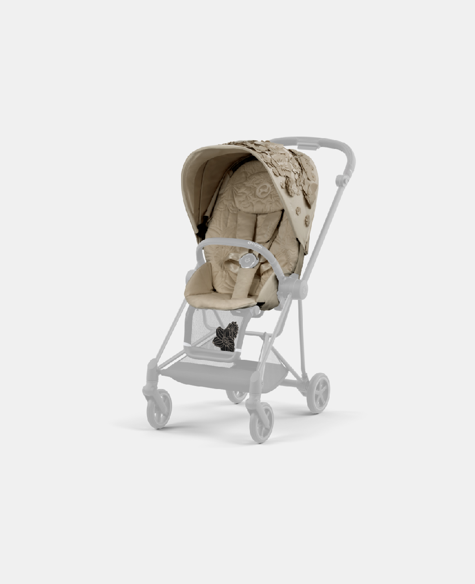 521002875.jpg Parte Sport Carucior MIOS SIMPLY FLOWERS BEIGE | mid beige Cybex Platinum - imagine 1