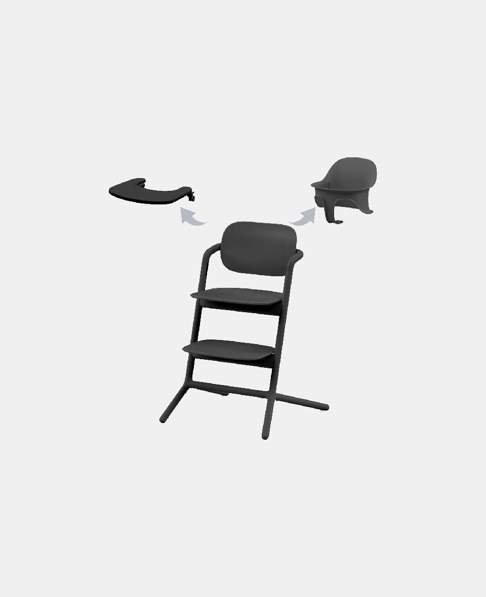 521003173.jpg Set LEMO 3 in 1 Stunning Black | black Cybex Gold - imagine 1