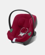 Scoică Auto pentru Copii Aton B2 i-Size Comfort Dynamic Red Cybex Silver - imagine 2