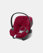 Scoică Auto pentru Copii Aton B2 i-Size Comfort Dynamic Red Cybex Silver