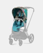 Carucior 2 in 1 Landou Priam Lux pentru căruciorul Priam Design Collaborations We The Best | mid turquoise + Cadru Carucior pentru Copii Priam Rosegold + Parte Sport Carucior Priam Design Collaborations We The Best Cybex Fashion - imagine 16