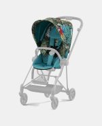 Carucior 2 in 1 Landou MIOS Lux WE THE BEST BLUE | mid turquoise + Cadru Carucior pentru Copii Mios Chrome Black + Parte Sport Carucior MIOS WE THE BEST BLUE | mid turquoise Cybex Fashion - imagine 15