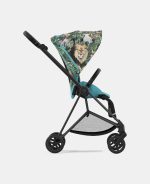 Carucior 2 in 1 Landou MIOS Lux WE THE BEST BLUE | mid turquoise + Cadru Carucior pentru Copii Mios Chrome Black + Parte Sport Carucior MIOS WE THE BEST BLUE | mid turquoise Cybex Fashion - imagine 16