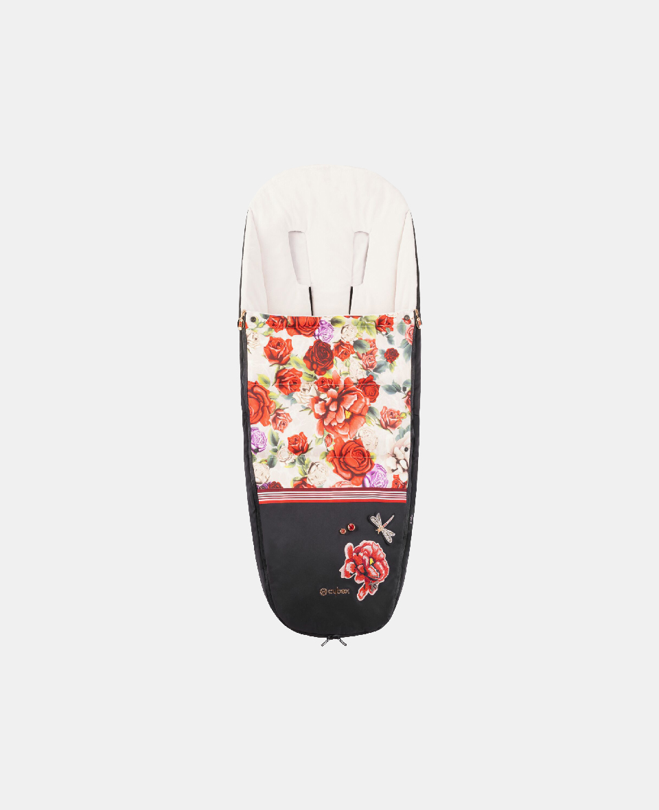 522000039.jpg Manșon pentru picioare Spring Blossom Light | light beige Cybex Platinum - imagine 1