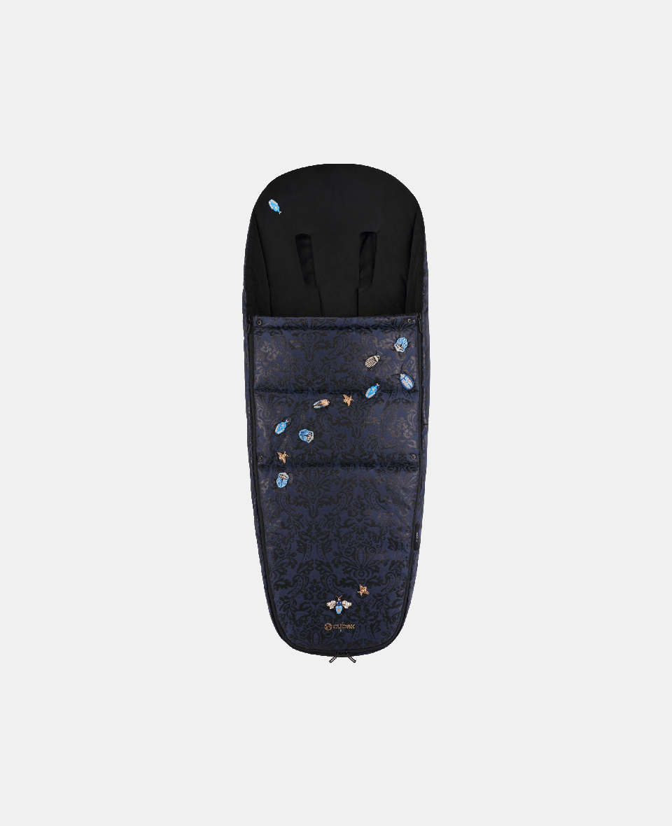 522000045.jpg Manșon pentru picioare Jewels of Nature | dark blue Cybex Platinum - imagine 1