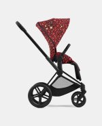 Parte Sport Carucior PRIAM Rosenrot Red | dark red Cybex Platinum - imagine 5