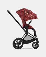 Parte Sport Carucior PRIAM Rosenrot Red | dark red Cybex Platinum - imagine 6