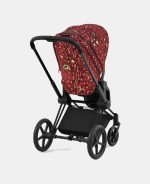 Parte Sport Carucior PRIAM Rosenrot Red | dark red Cybex Platinum - imagine 7