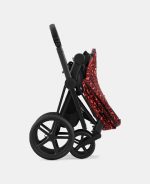 Parte Sport Carucior PRIAM Rosenrot Red | dark red Cybex Platinum - imagine 8