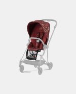 Carucior 3 in 1 Landou PRIAM Lux Rosenrot Red | dark red + Cadru Carucior pentru Copii Priam Chrome Black + Scoica Auto CLOUD T I-SIZE + Parte Sport Carucior PRIAM Rosenrot Red | dark red Cybex Fashion - imagine 23