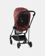 Carucior 3 in 1 Landou PRIAM Lux Rosenrot Red | dark red + Cadru Carucior pentru Copii Priam Chrome Black + Scoica Auto CLOUD T I-SIZE + Parte Sport Carucior PRIAM Rosenrot Red | dark red Cybex Fashion - imagine 28