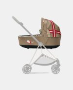 Carucior 2 in 1 Landou MIOS Lux One Love | multicolor + Cadru Carucior pentru Copii Mios Matt Black + Parte Sport Carucior MIOS One Love | multicolor Cybex Fashion - imagine 14