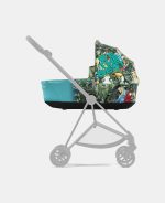 Carucior 2 in 1 Landou MIOS Lux WE THE BEST BLUE | mid turquoise + Cadru Carucior pentru Copii Mios Chrome Black + Parte Sport Carucior MIOS WE THE BEST BLUE | mid turquoise Cybex Fashion - imagine 14