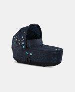 Carucior 2 in 1 Landou MIOS Lux Jewels of Nature | dark blue + Cadru Carucior pentru Copii Mios Chrome Black + Scoica Auto CLOUD T I-SIZE Jewels of Nature | dark blue Cybex Platinum - imagine 10