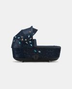 Carucior 2 in 1 Landou MIOS Lux Jewels of Nature | dark blue + Cadru Carucior pentru Copii Mios Chrome Black + Scoica Auto CLOUD T I-SIZE Jewels of Nature | dark blue Cybex Platinum - imagine 12