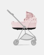 Carucior 2 in 1 Landou MIOS Lux SIMPLY FLOWERS PINK | light pink + Cadru Carucior pentru Copii Mios Rosegold + Parte Sport Carucior MIOS SIMPLY FLOWERS PINK | light pink Cybex Fashion - imagine 15