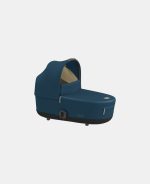 Carucior Nou Nascut Mios: Cadru Carucior pentru Copii Mios Rosegold + Landou Mios Lux Mountain Blue Cybex Platinum - imagine 3