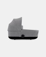 Carucior Nou Nascut Mios: Cadru Carucior pentru Copii Mios Chrome Brown + Landou Mios Lux Manhattan Grey Plus Cybex Platinum - imagine 7