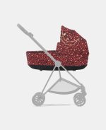 Carucior 3 in 1 Landou PRIAM Lux Rosenrot Red | dark red + Cadru Carucior pentru Copii Priam Chrome Black + Scoica Auto CLOUD T I-SIZE + Parte Sport Carucior PRIAM Rosenrot Red | dark red Cybex Fashion - imagine 17