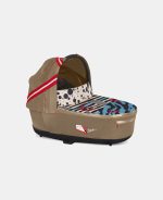Carucior 3 in 1 Landou Priam Lux pentru căruciorul Priam Design Collaborations One Love | multicolor + Cadru Carucior pentru Copii Priam Matt Black + Scoica Auto CLOUD T I-SIZE One Love | multicolor + Parte Sport Carucior Priam Design Collaborations One Love Cybex Fashion - imagine 12