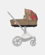 Carucior 3 in 1 Landou Priam Lux pentru căruciorul Priam Design Collaborations One Love | multicolor + Cadru Carucior pentru Copii Priam Matt Black + Scoica Auto CLOUD T I-SIZE One Love | multicolor + Parte Sport Carucior Priam Design Collaborations One Love Cybex Fashion - imagine 13