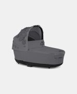 Carucior Nou Nascut Priam: Landou Priam Lux pentru căruciorul Priam Fashion Collections Dream Grey + Cadru Carucior pentru Copii Priam Matt Black Cybex Platinum - imagine 11