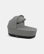 Carucior Nou Nascut Electric E-Priam: Cadru Cărucior pentru Copii e-Priam Matt + Landou PRIAM Lux Soho Grey Cybex Platinum - imagine 7