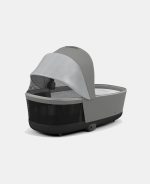 Carucior Nou Nascut Electric E-Priam: Cadru Cărucior pentru Copii e-Priam Matt + Landou PRIAM Lux Soho Grey Cybex Platinum - imagine 8