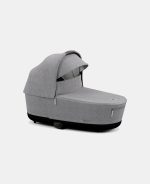 Carucior Nou Nascut Electric E-Priam: Cadru Cărucior pentru Copii e-Priam Chrome Brown + Landou PRIAM Lux Manhattan Grey Plus Cybex Platinum - imagine 7