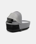 Carucior Nou Nascut Electric E-Priam: Cadru Cărucior pentru Copii e-Priam Chrome Brown + Landou PRIAM Lux Manhattan Grey Plus Cybex Platinum - imagine 9