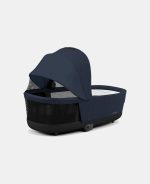 Carucior Nou Nascut Electric E-Priam: Cadru Cărucior pentru Copii e-Priam Chrome Black + Landou PRIAM Lux Midnight Blue Plus Cybex Platinum - imagine 9