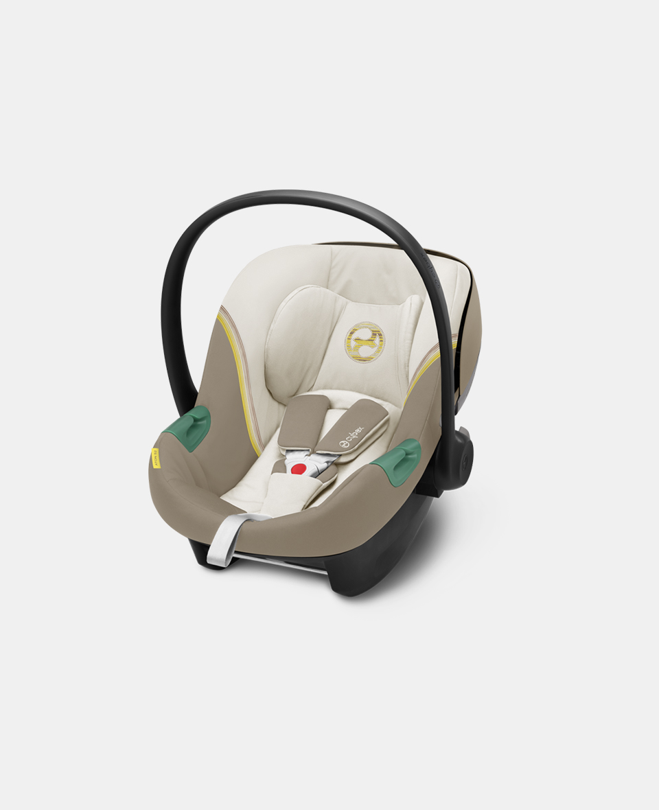 522001957.jpg Scoică Auto pentru Copii Aton S2 i-Size Seashell Beige Cybex Gold - imagine 1