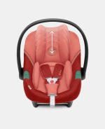 Scoică Auto pentru Copii Aton S2 i-Size Hibiscus Red Cybex Gold - imagine 14