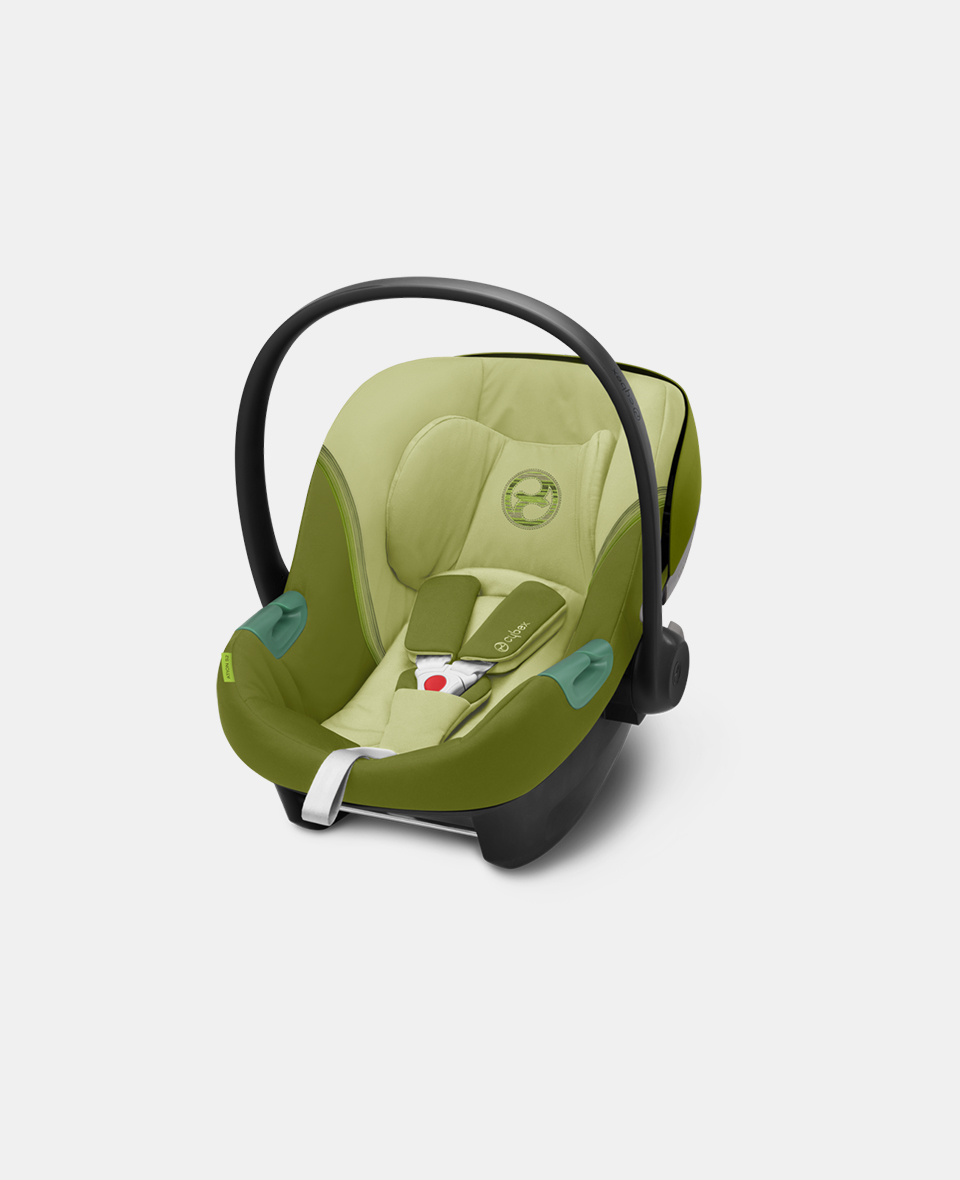 522001965.jpg Scoică Auto pentru Copii Aton S2 i-Size Nature Green Cybex Gold - imagine 1
