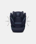 Scaun Auto pentru Copii Solution S2 i-fix Hibiscus Red Cybex Gold - imagine 21